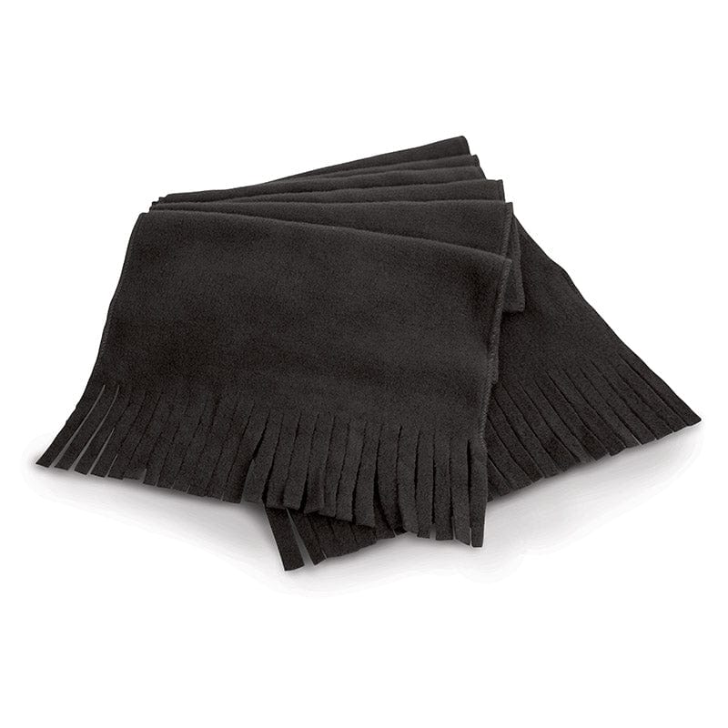 Result Winter Essentials R143X Polartherm Tassel Scarf Black
