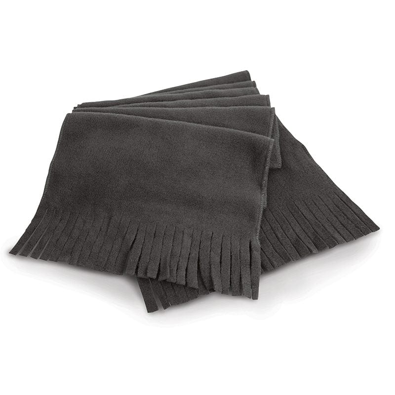Result Winter Essentials R143X Polartherm Tassel Scarf Charcoal Grey