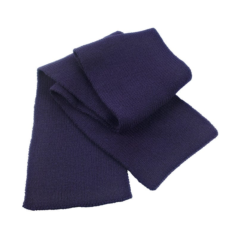 Result Winter Essentials R145X Classic Heavy Knit Scarf Navy