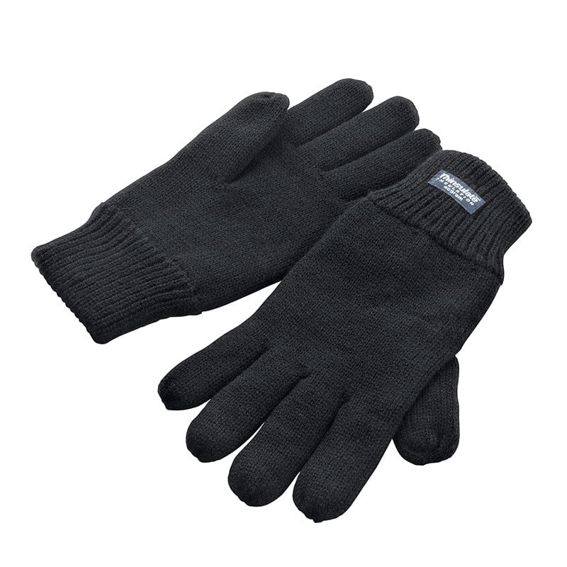 Result Winter Essentials R147 Thinsulate Lined Gloves Black