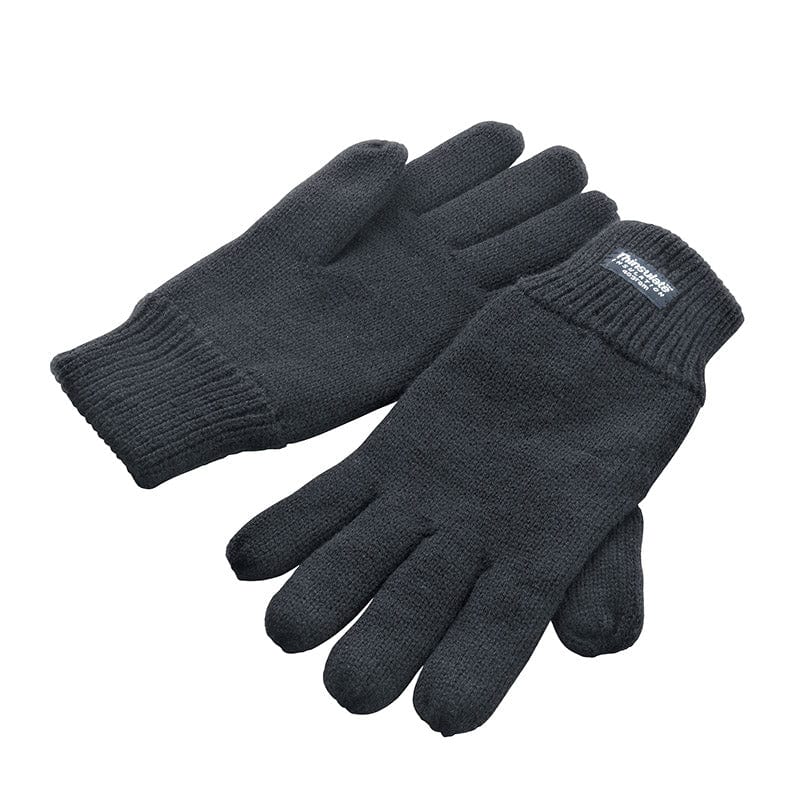 Result Winter Essentials R147 Thinsulate Lined Gloves Charcoal Grey