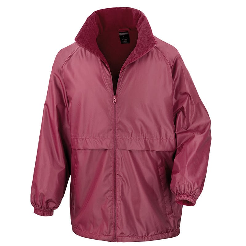 Result Core R203X Microfleece Lined Jacket Burgundy