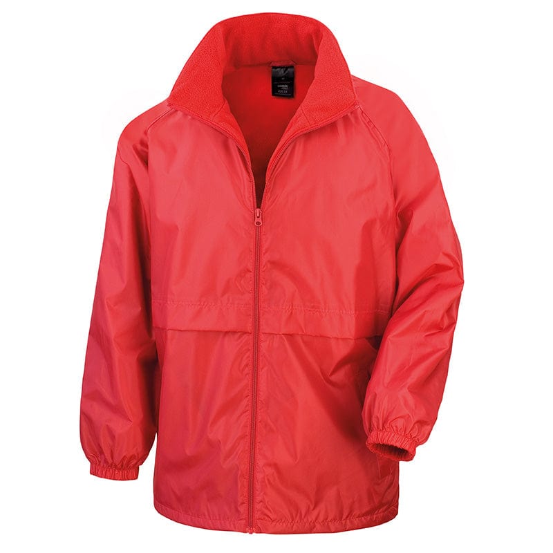 Result Core R203X Microfleece Lined Jacket Red