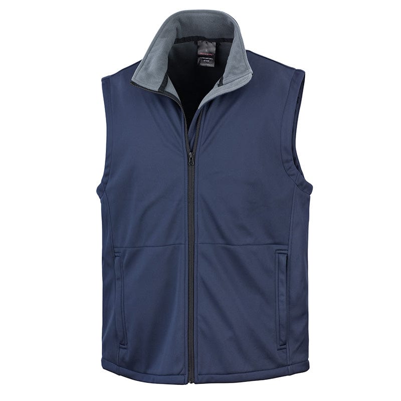 Result Core R214X Softshell Bodywarmer Navy