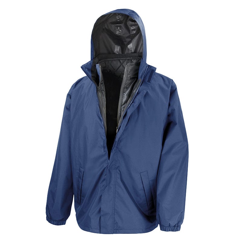 Result Core R215X 3-in-1 Jacket With Quilted Bodywarmer Navy