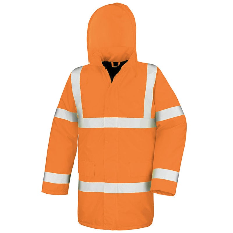 Result Safe-Guard Motorway Jacket Hi-Vis Orange