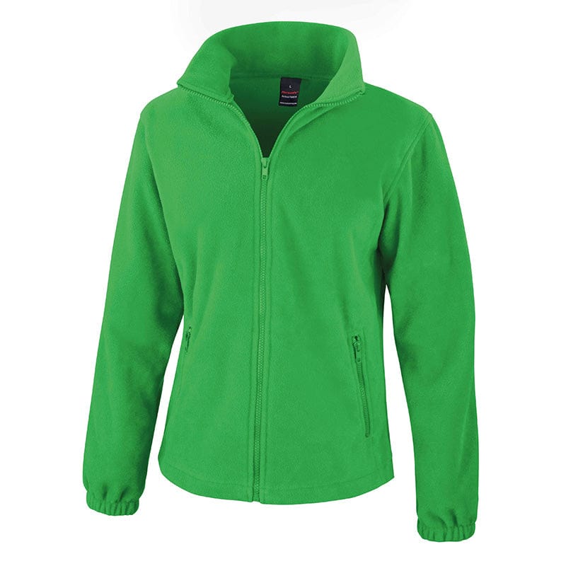 Result Core R220F Ladies Fashion Fit Outdoor Fleece Vivid Green