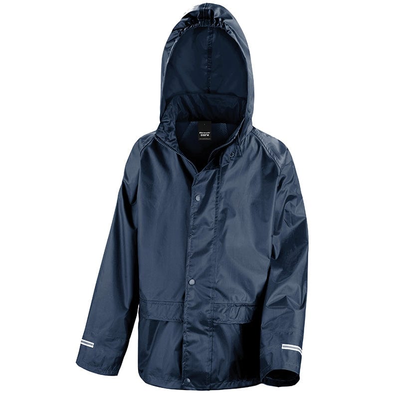Result Core R227J Junior Rain Jacket Navy