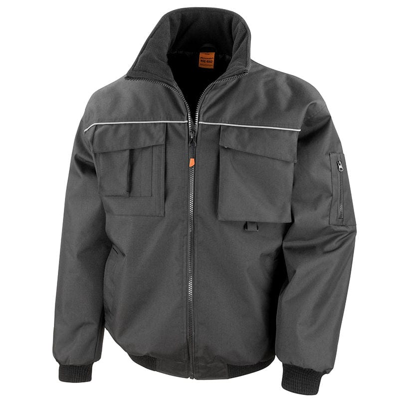 Result Work-Guard Sabre Pilot Jacket Black