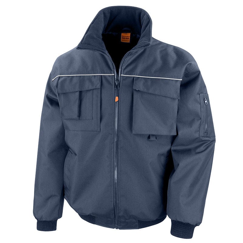 Result Work-Guard Sabre Pilot Jacket Navy