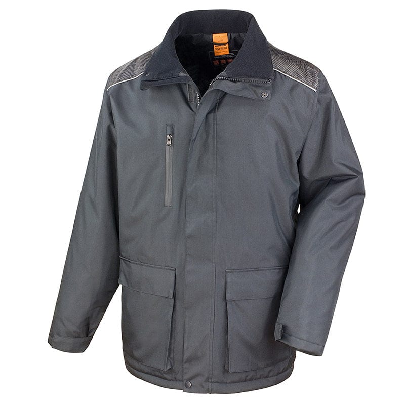 Result Work-Guard Vostex Long Coat Black