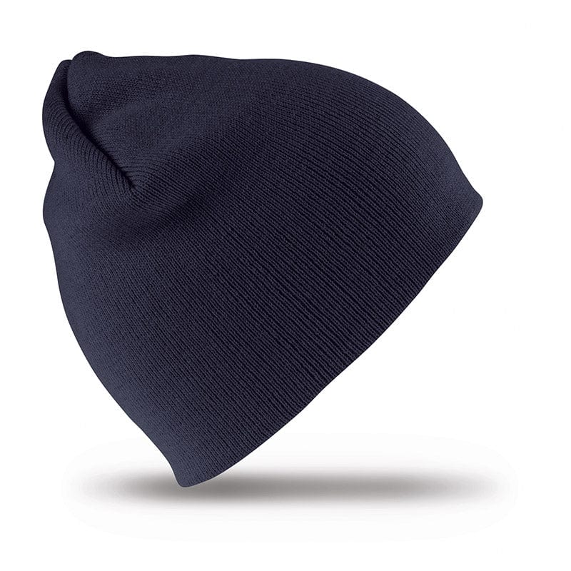Result Winter Essentials RC44 Pull On Soft Feel Acrylic Hat Navy