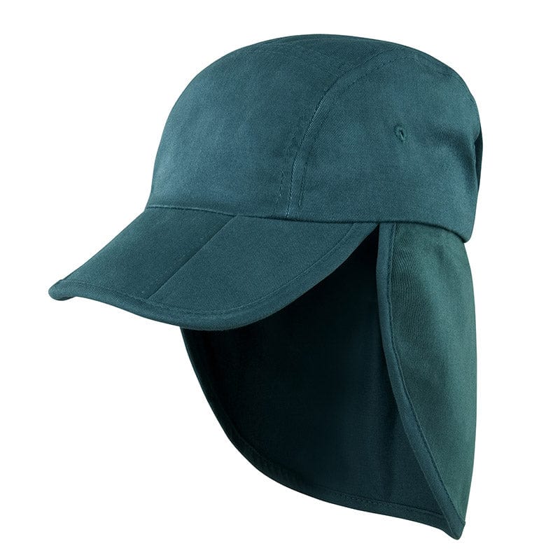 Result Headwear RC76A Fold Up Legionnaire Hat Bottle Green