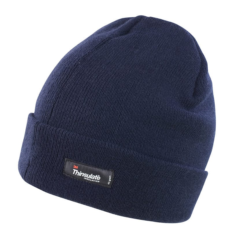 Result Winter Essentials RC133X Lightweight Thinsulate Hat Navy