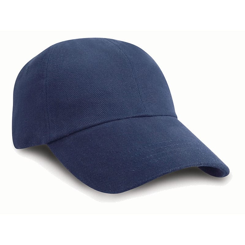 Result Headwear RC24 Low Profile Brushed Cotton Cap Navy