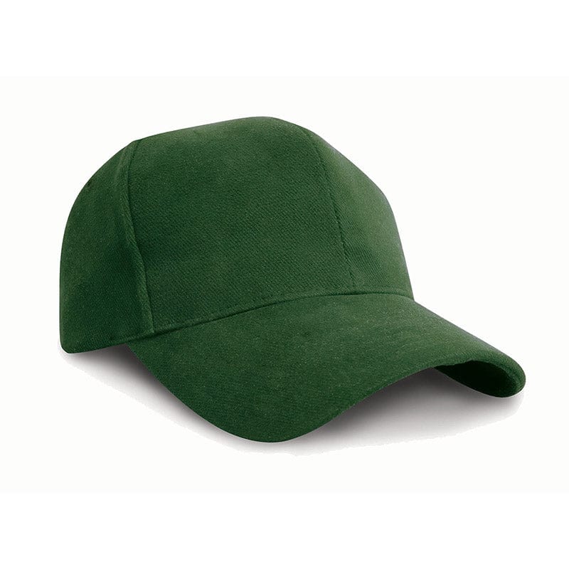 Result Headwear RC25 Pro-Style Brushed Cotton Cap Forest Green