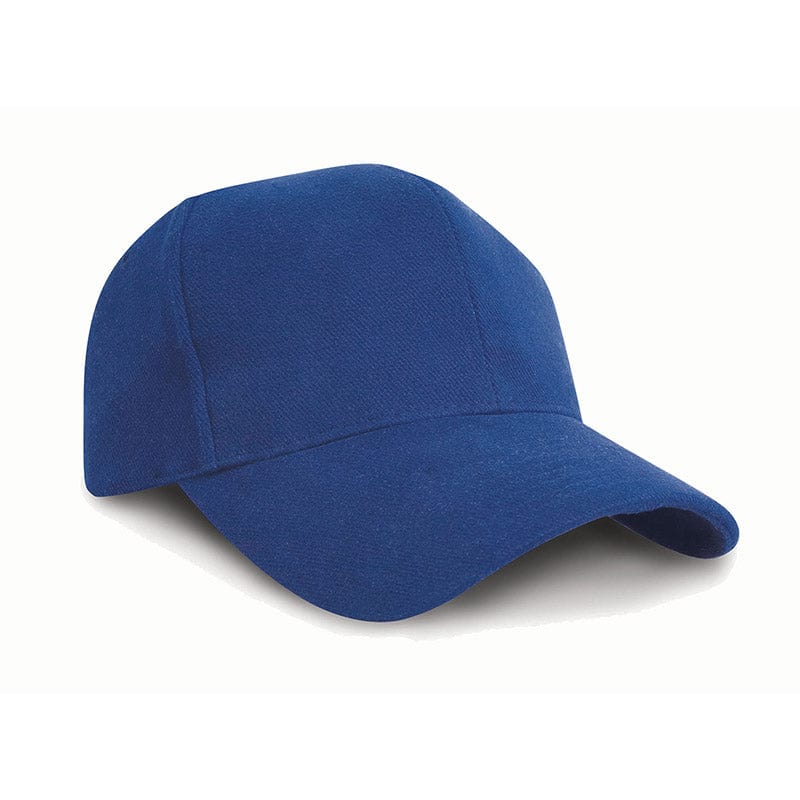 Result Headwear RC25 Pro-Style Brushed Cotton Cap Royal Blue