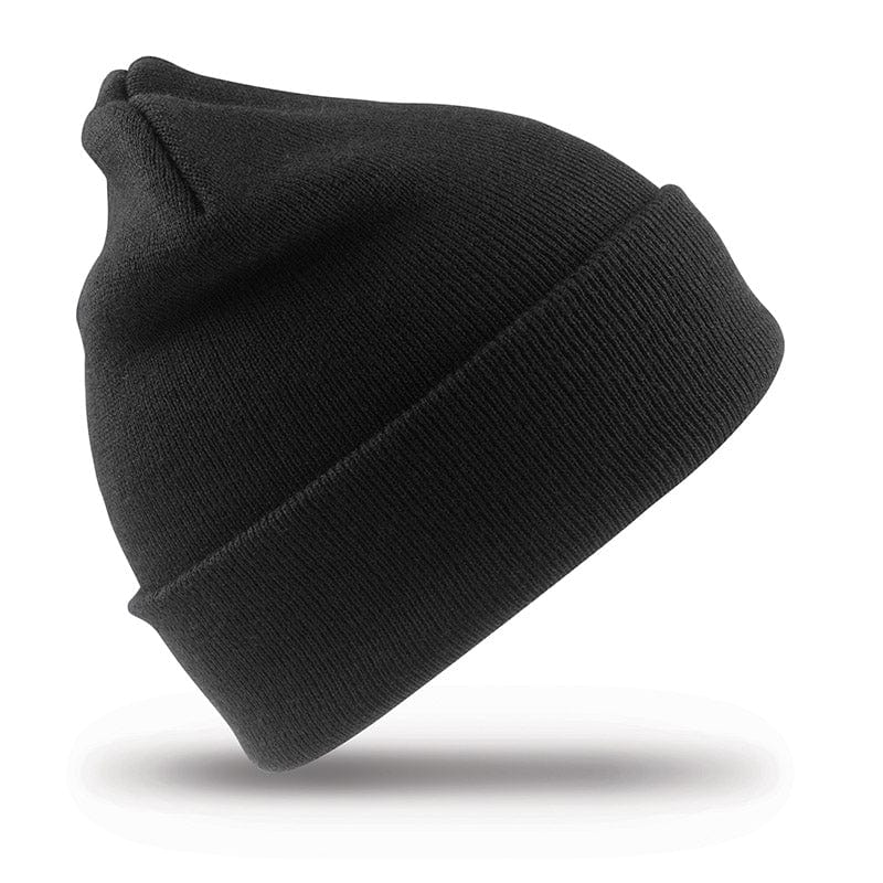 Result Winter Essentials RC29J Junior Woolly Ski Hat Black
