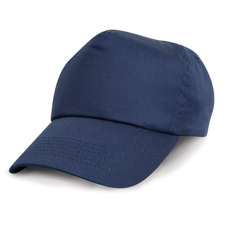 Result Headwear RC05J Children&#39;s Cotton Cap Navy