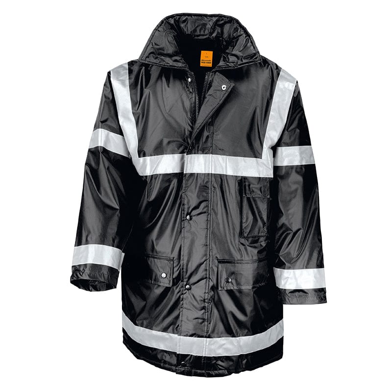 Result Work-Guard Management Coat Black