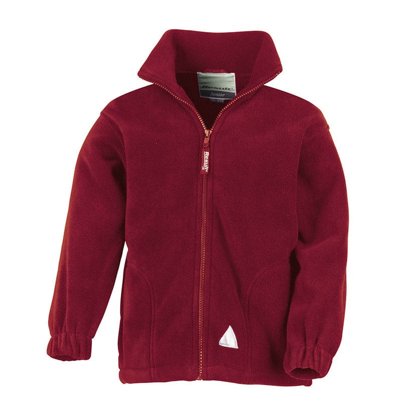 Result Children's R36JY Polartherm Jacket Burgundy