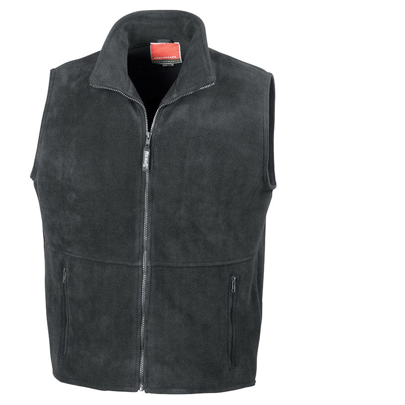 Result R37X  Active Fleece Bodywarmer Black