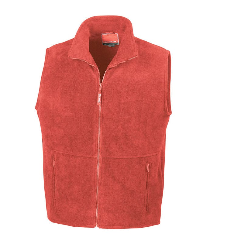 Result R37X  Active Fleece Bodywarmer Red