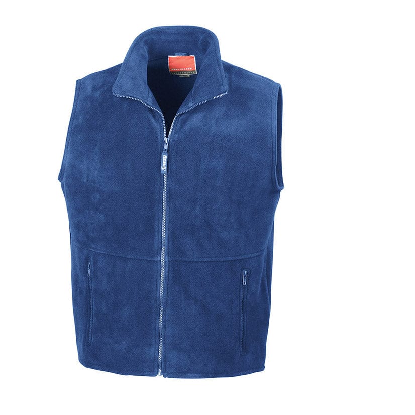 Result R37X  Active Fleece Bodywarmer Royal Blue