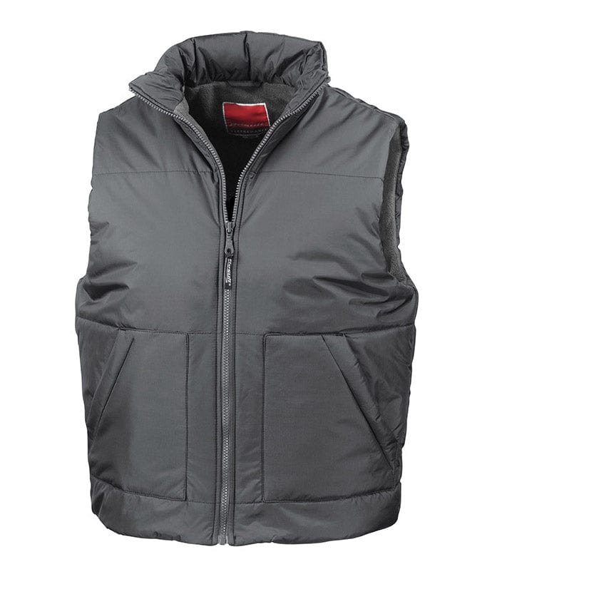 Result R44X Fleece Lined Bodywarmer Dark Grey