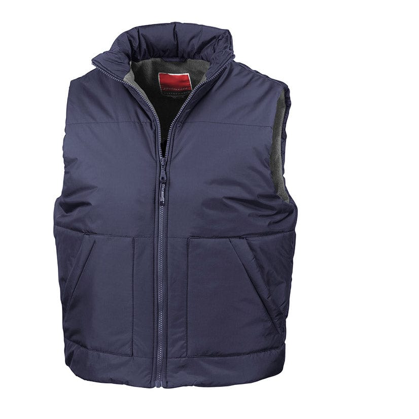 Result R44X Fleece Lined Bodywarmer Navy