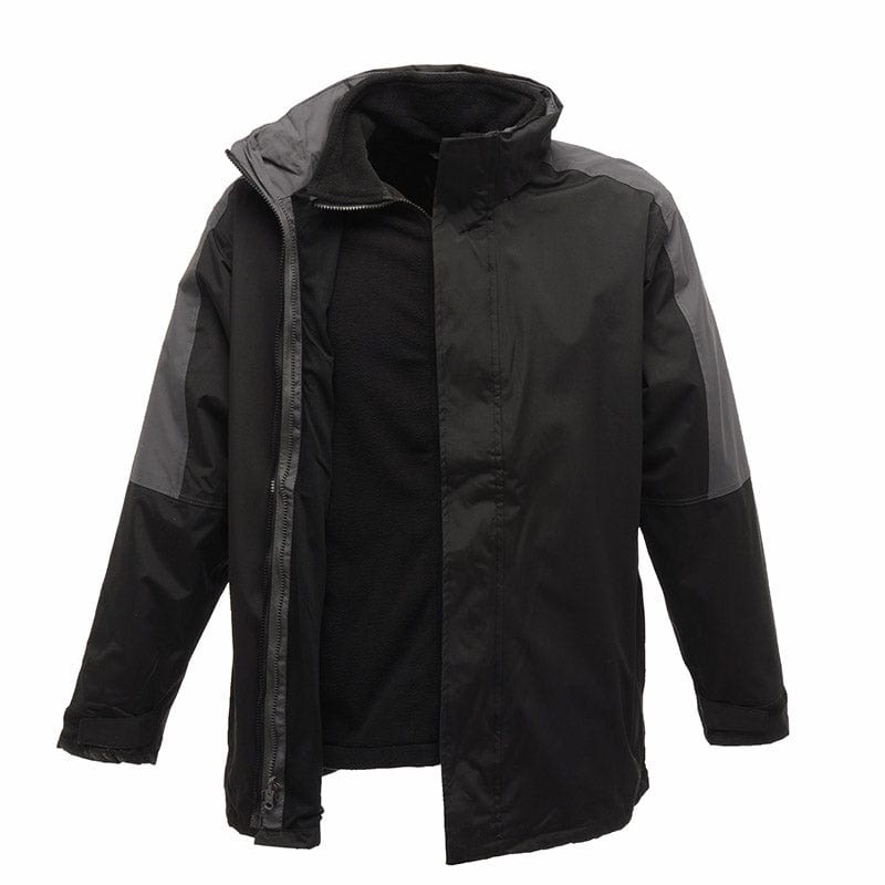 Regatta Professional Defender III Men's 3-in-1 Jacket Black / Seal Grey