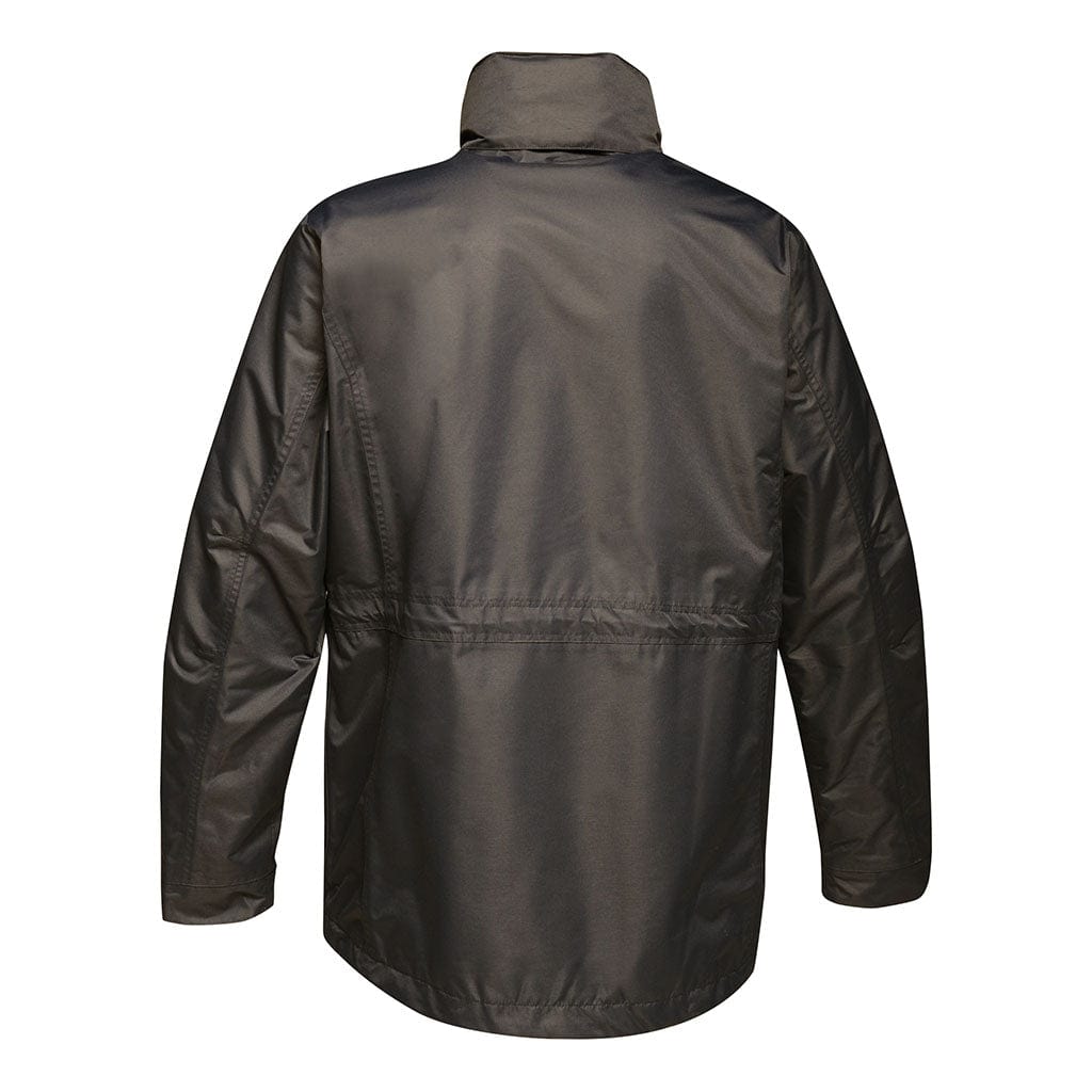 Regatta 3 in 1 Jacket Black Rear TRA147