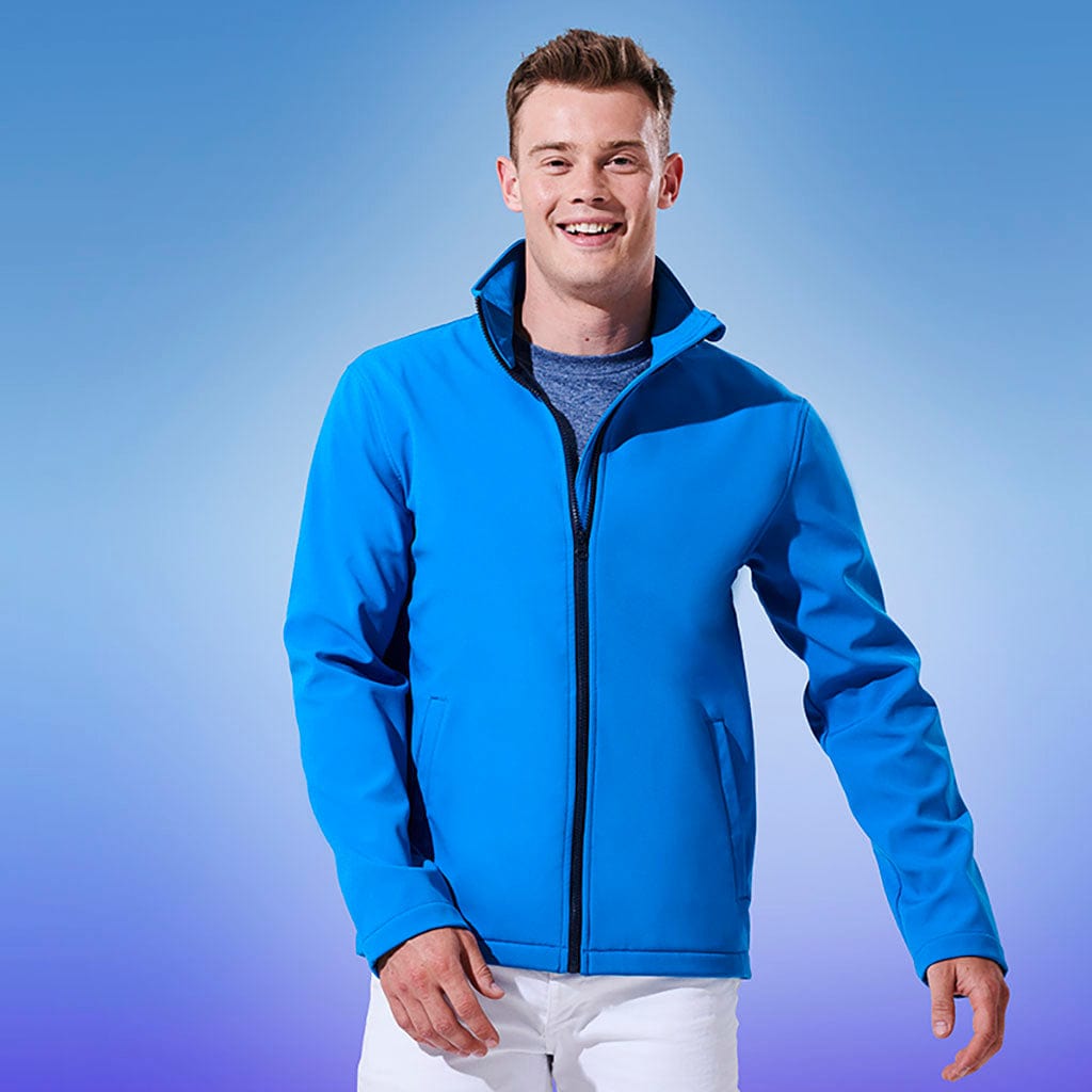 Regatta Standout Softshell Jacket Ablaze Model Image TRA628