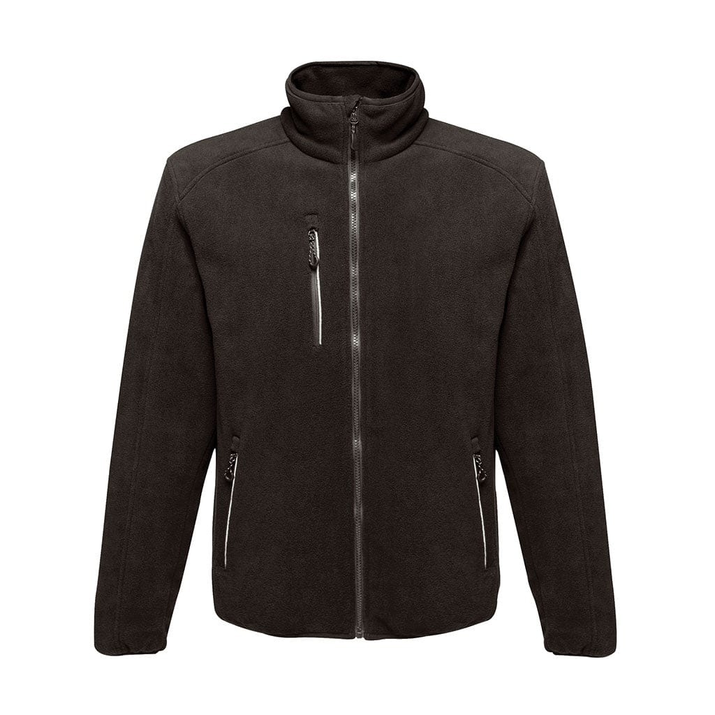 Regattas Omicron Fleece Jacket in Black