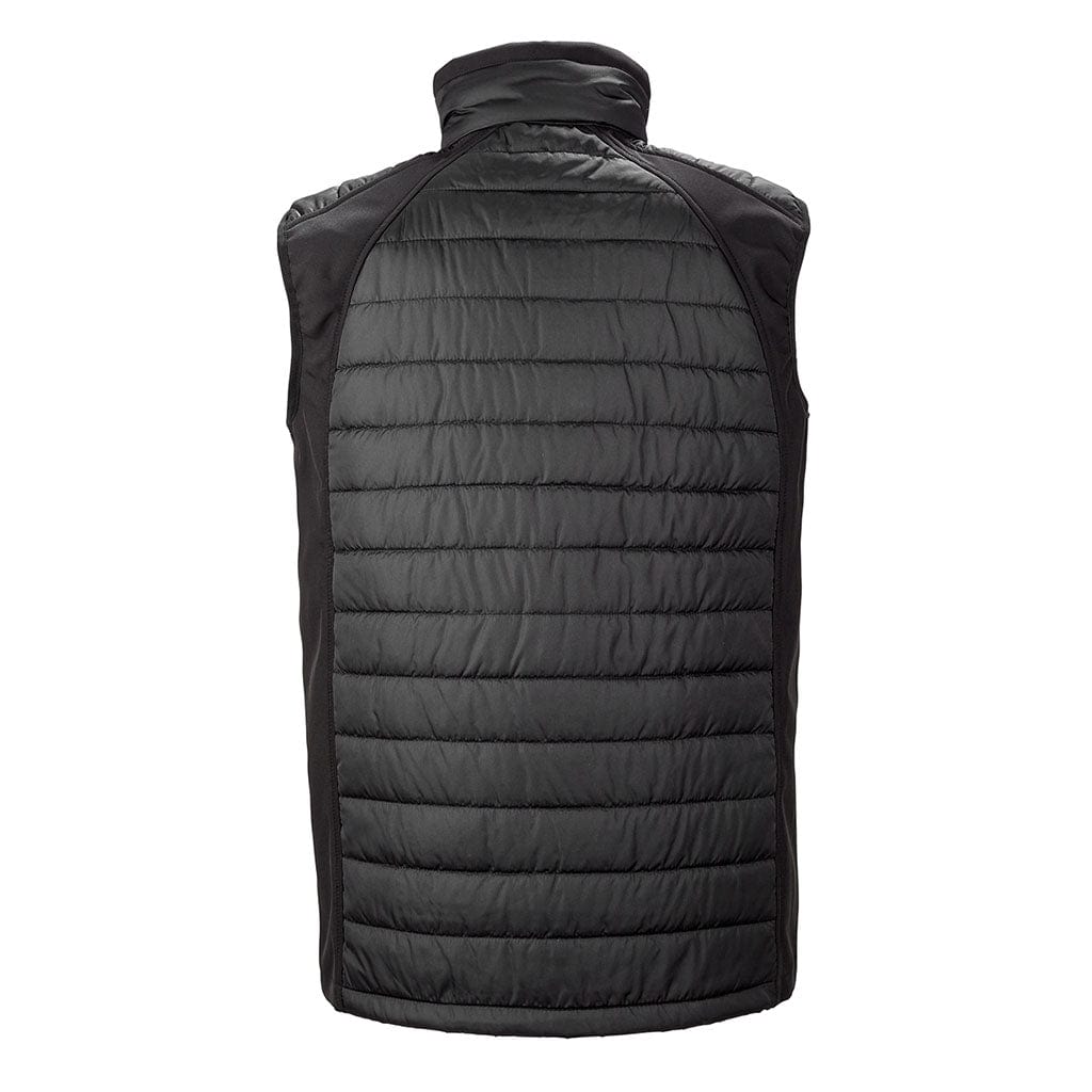 Result Compass Men&#39;s Padded Softshell Bodywarmer