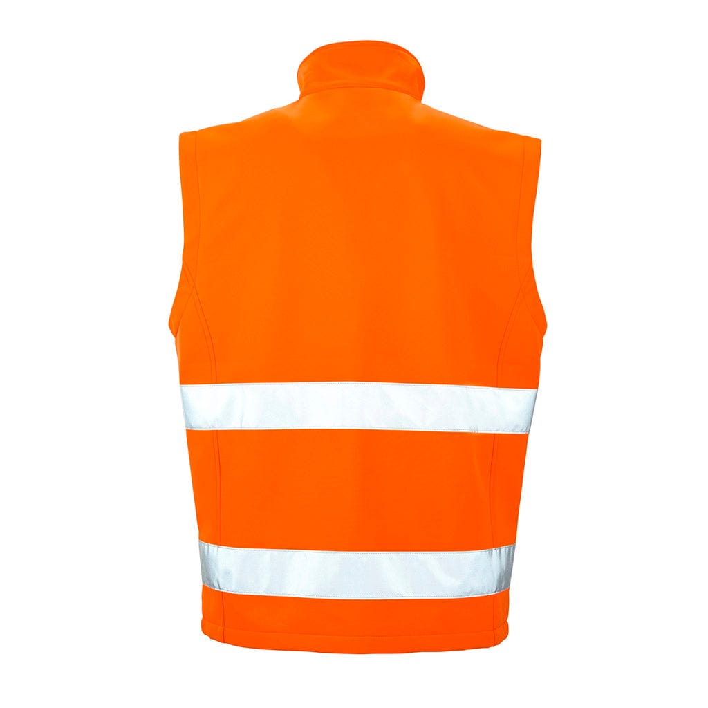 Result Hi Vis Orange Gilet R451X Rear