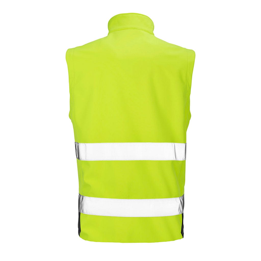 Result Safe Guard Hi Vis Softshell Gilet Lightweight Bodywarmer