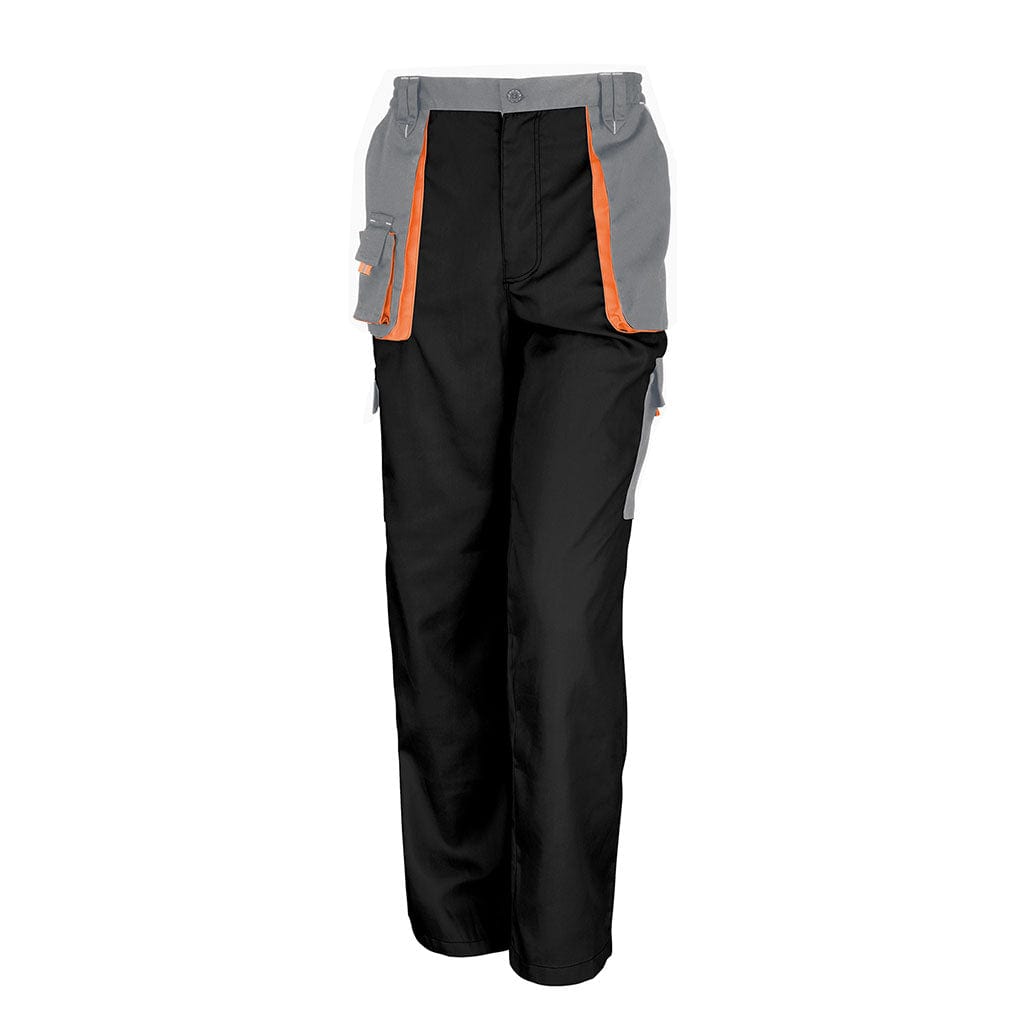 Harkie Waterproof Trousers Orange | Work Trousers UK