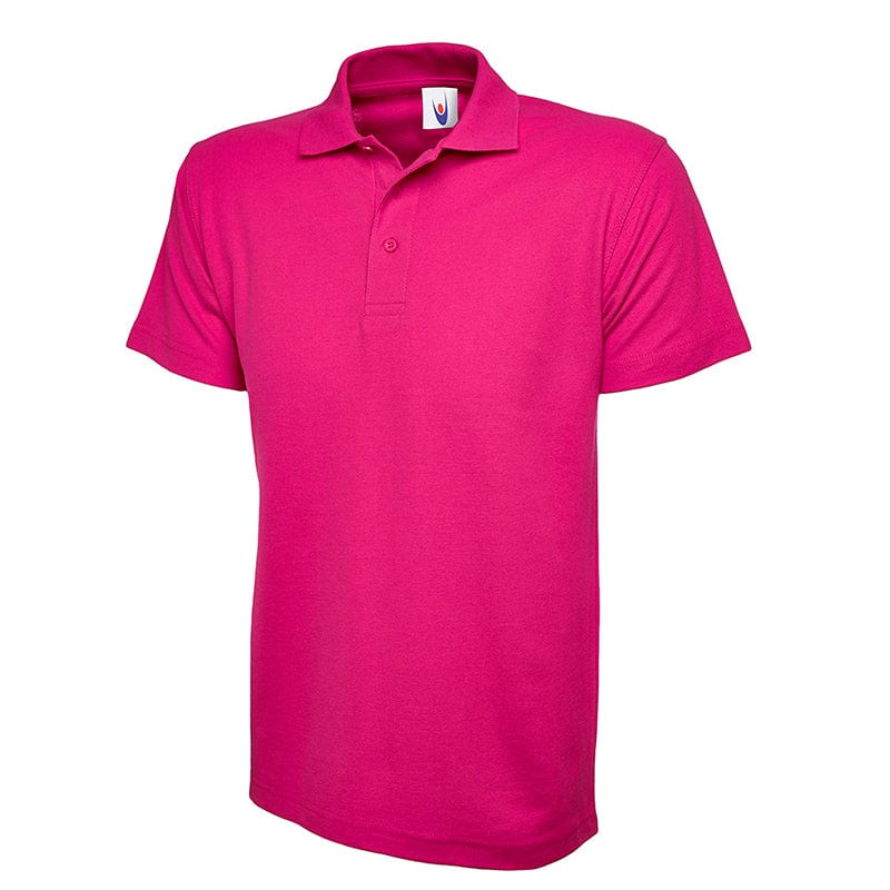 Uneek UC101 Classic Polo Shirt Hot Pink