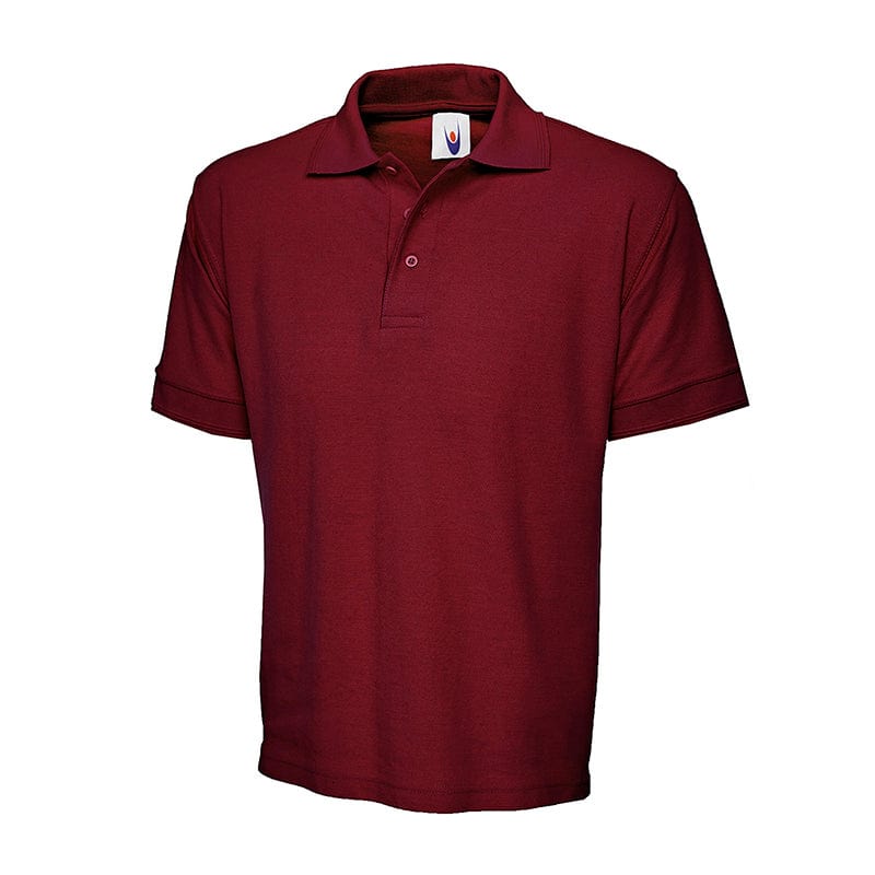 Uneek UC102 Premium Polo Shirt Maroon