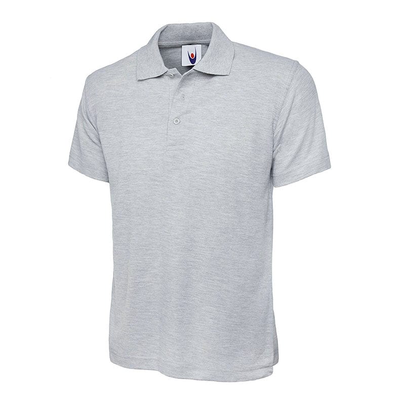Uneek UC103 Children&#39;s Polo Shirt Heather Grey