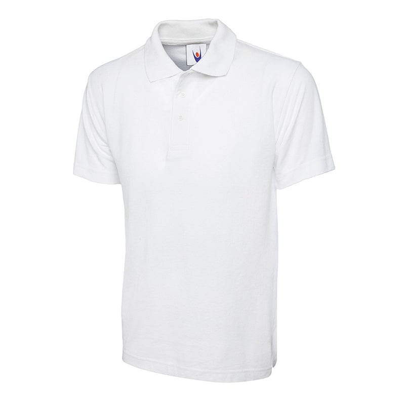 Uneek UC103 Children&#39;s Polo Shirt White