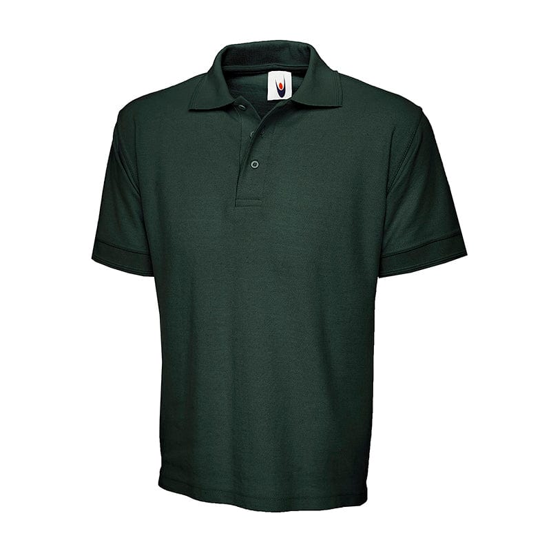 Uneek UC104 Ultimate Cotton Polo Shirt Bottle Green