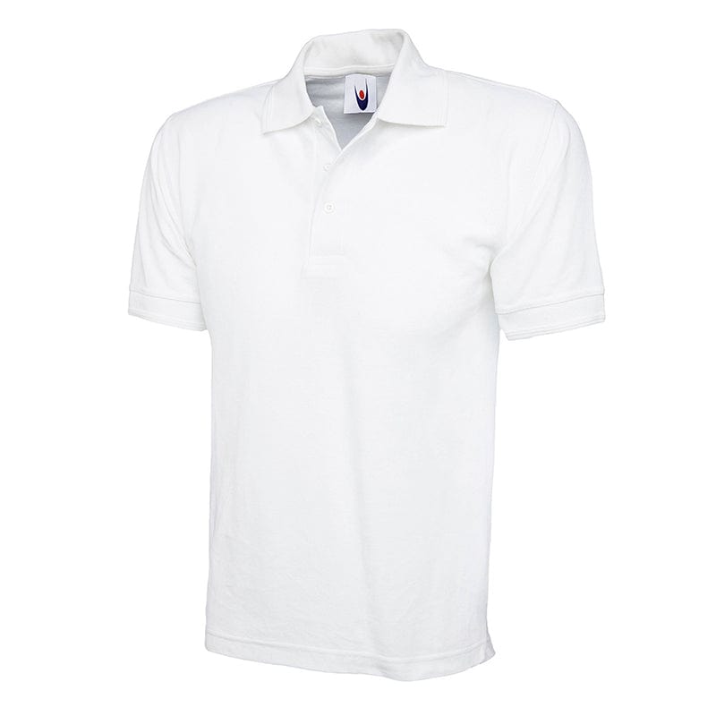 Uneek UC104 Ultimate Cotton Polo Shirt White
