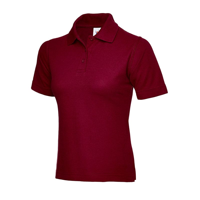Uneek UC106 Ladies Polo Shirt Maroon