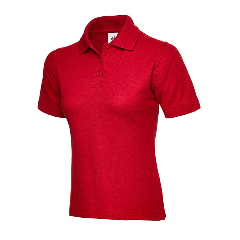 Uneek UC106 Ladies Polo Shirt Red