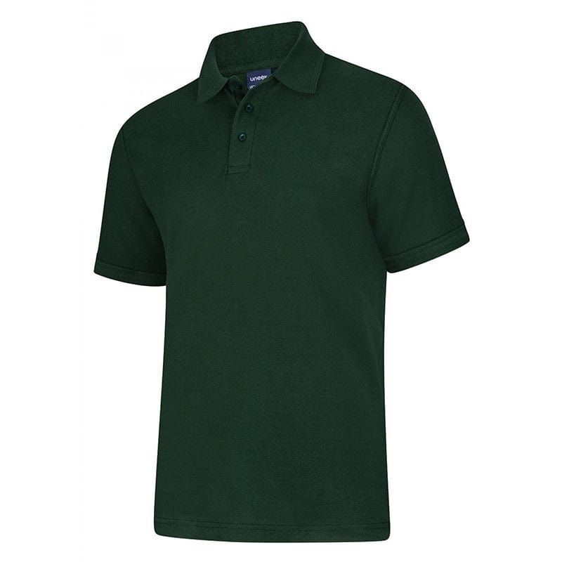 Uneek UC108 Deluxe Polo Shirt Bottle Green