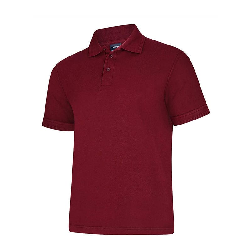 Uneek UC108 Deluxe Polo Shirt Maroon