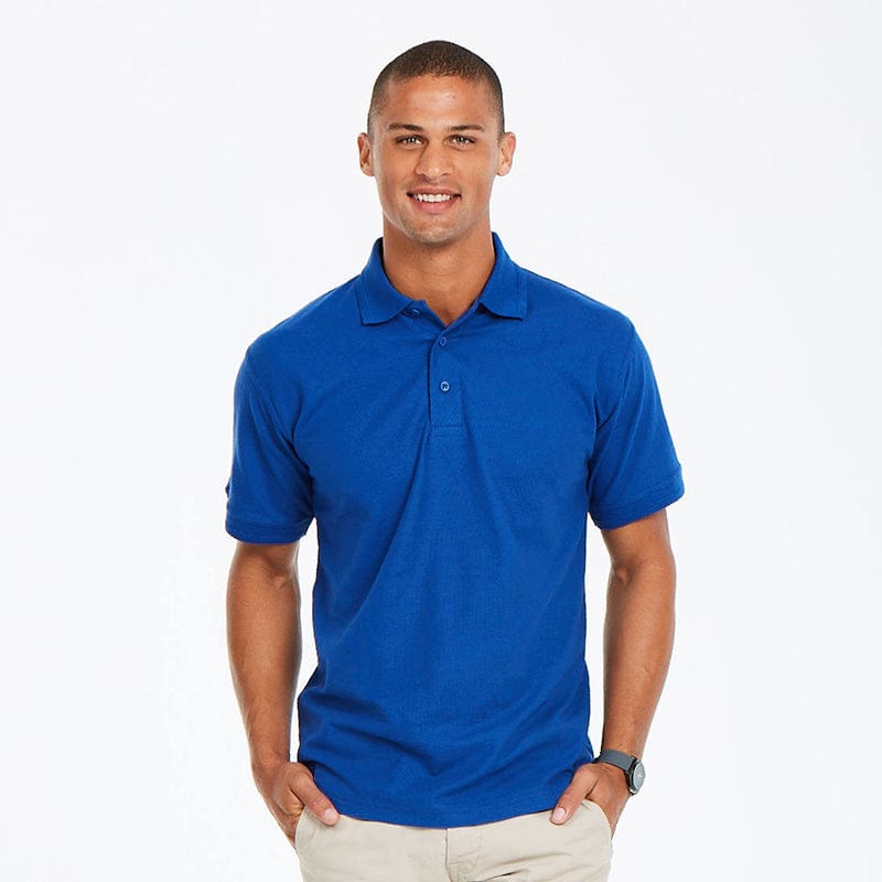 Royal blue 2025 polo shirt walmart