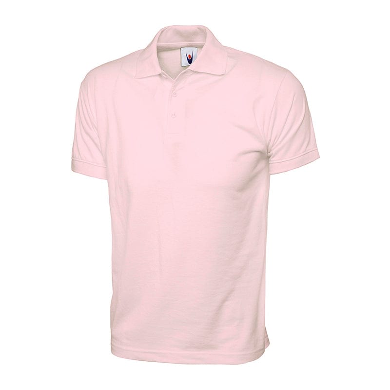 Uneek UC122 Jersey Polo Shirt Pink